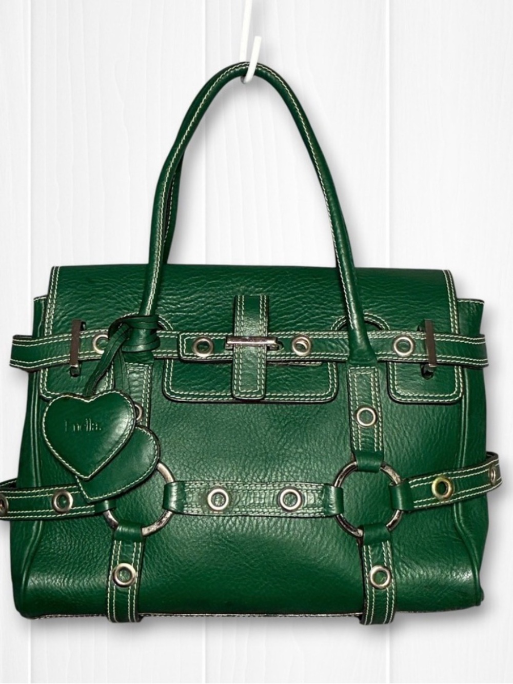 Y2K LUELLA “gisele” green handbag